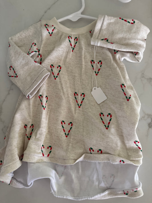 EB Oatmeal Candy Tshirt Dress