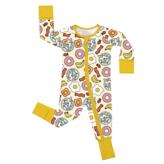 Breakfast Platter Bamboo Pajama