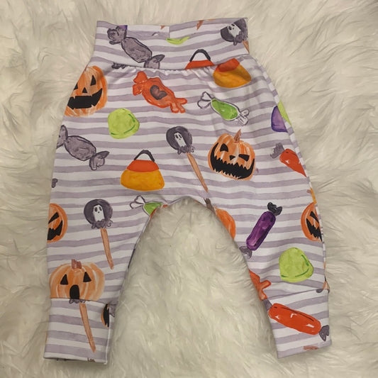 3-6m Candy Stripe Yoga Joggers