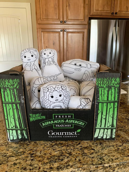 Doodle Doll. Create. Wash. Repeat.