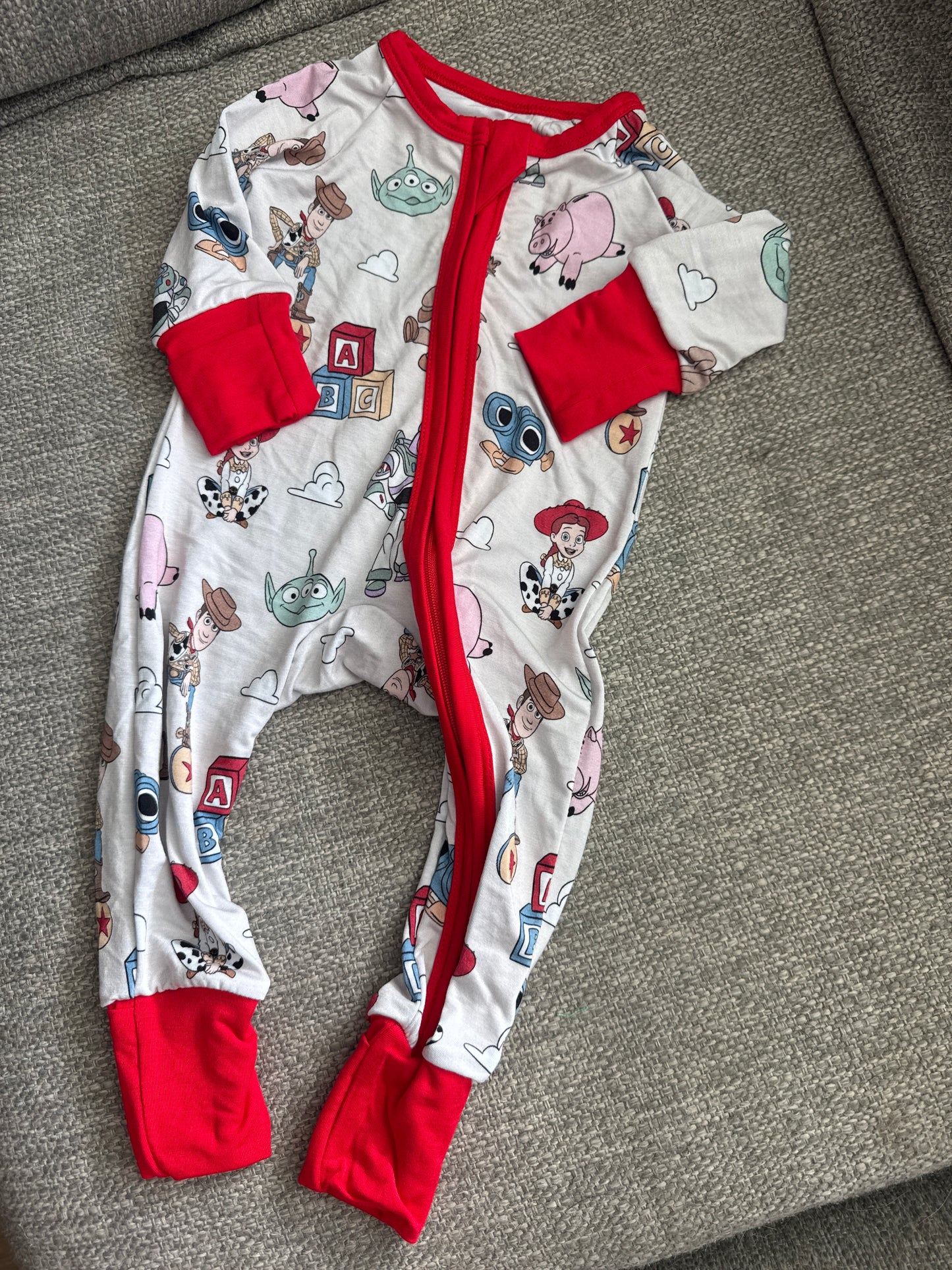 Bitty Belle Toy Bamboo Zippy Jammies