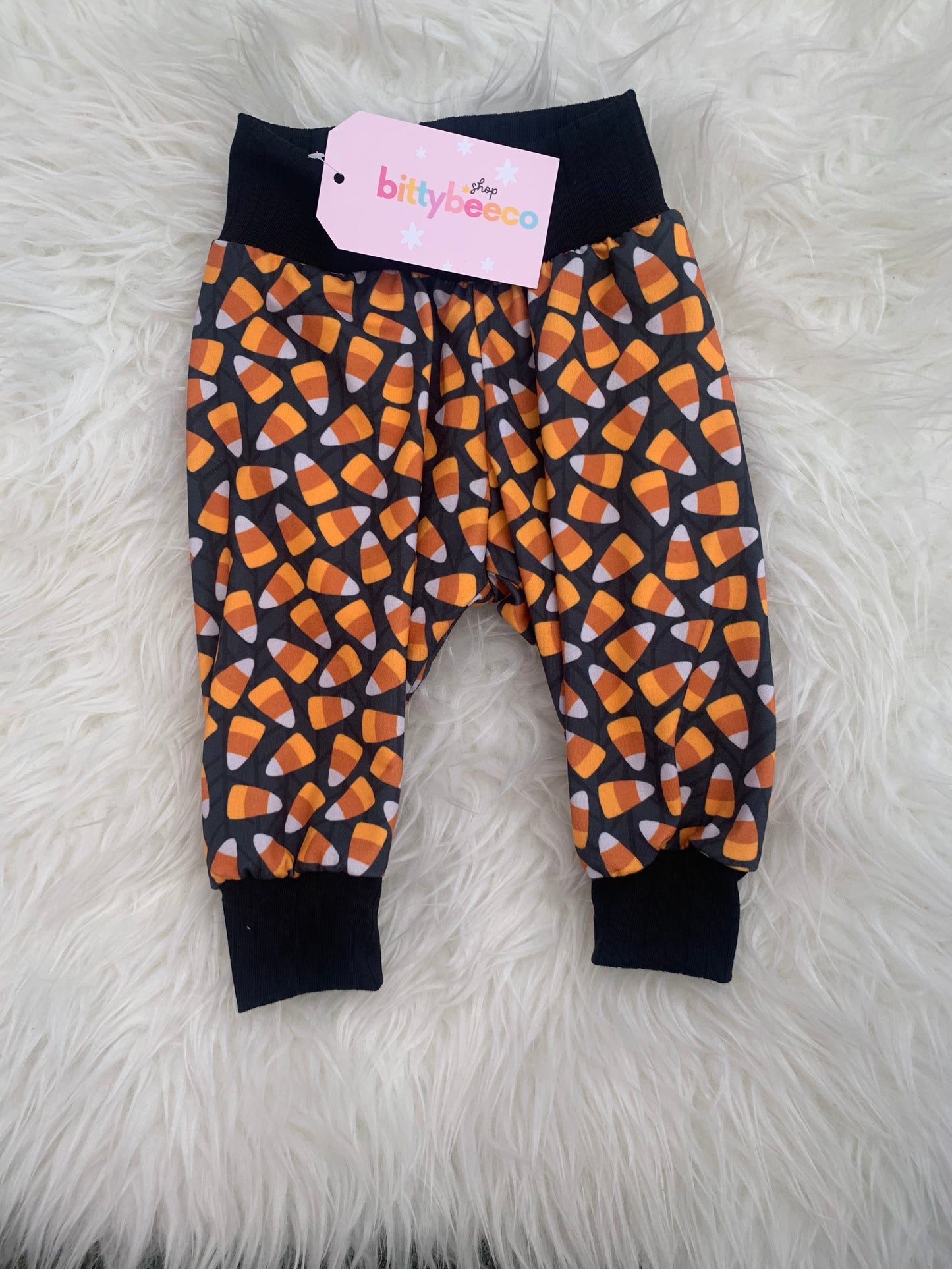 Candy Corn Cuff Pants