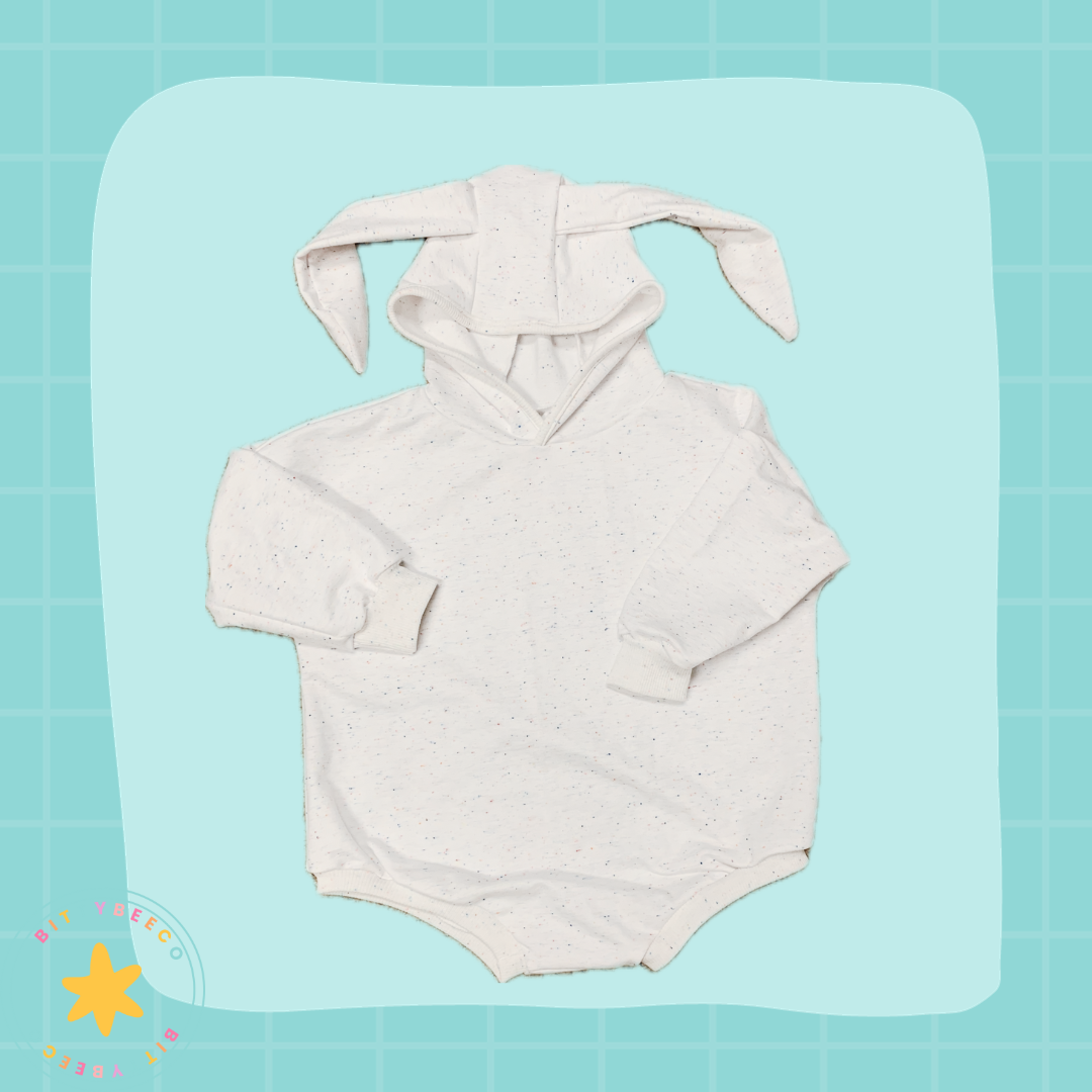 Bunny Ear Sweater Romper