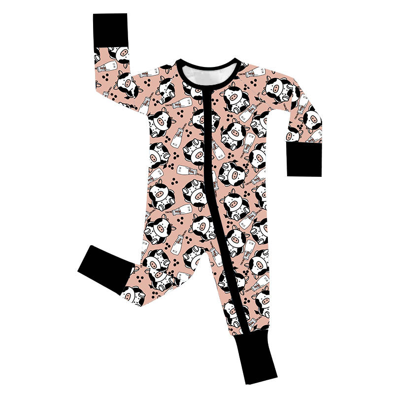 Pink Cow Bamboo Pajama