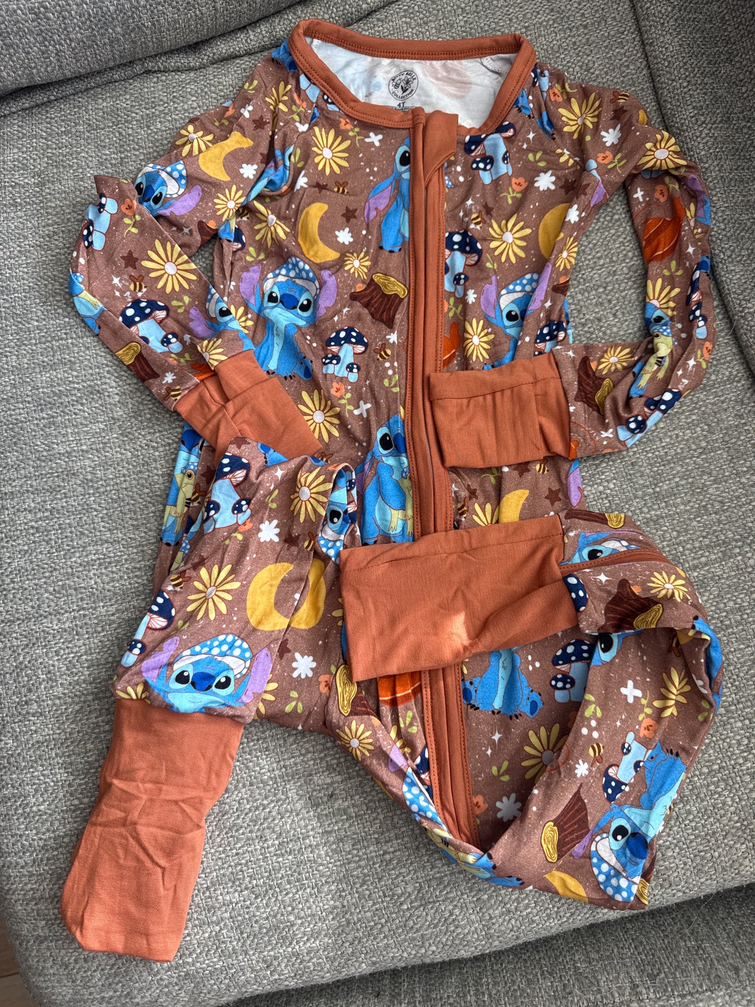 Bitty Belle Bamboo Zippy Pajamas