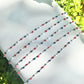 Patriotic chain by the foot