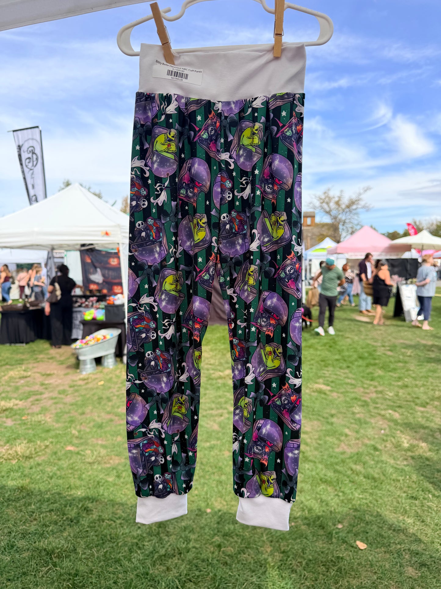 Bitty Belle Haunted NBC Cuff Pants