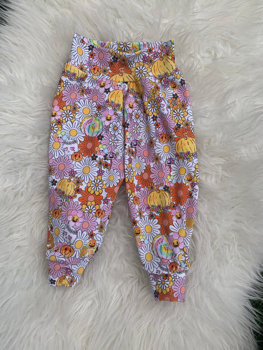 Trippy Pumpkin Cuff Pants