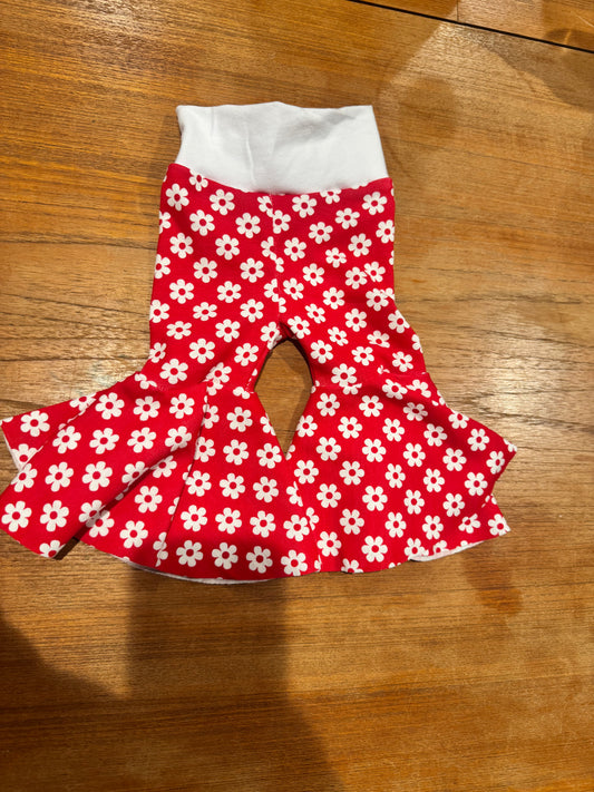Bitty Belle Retro Red Bell Bottom