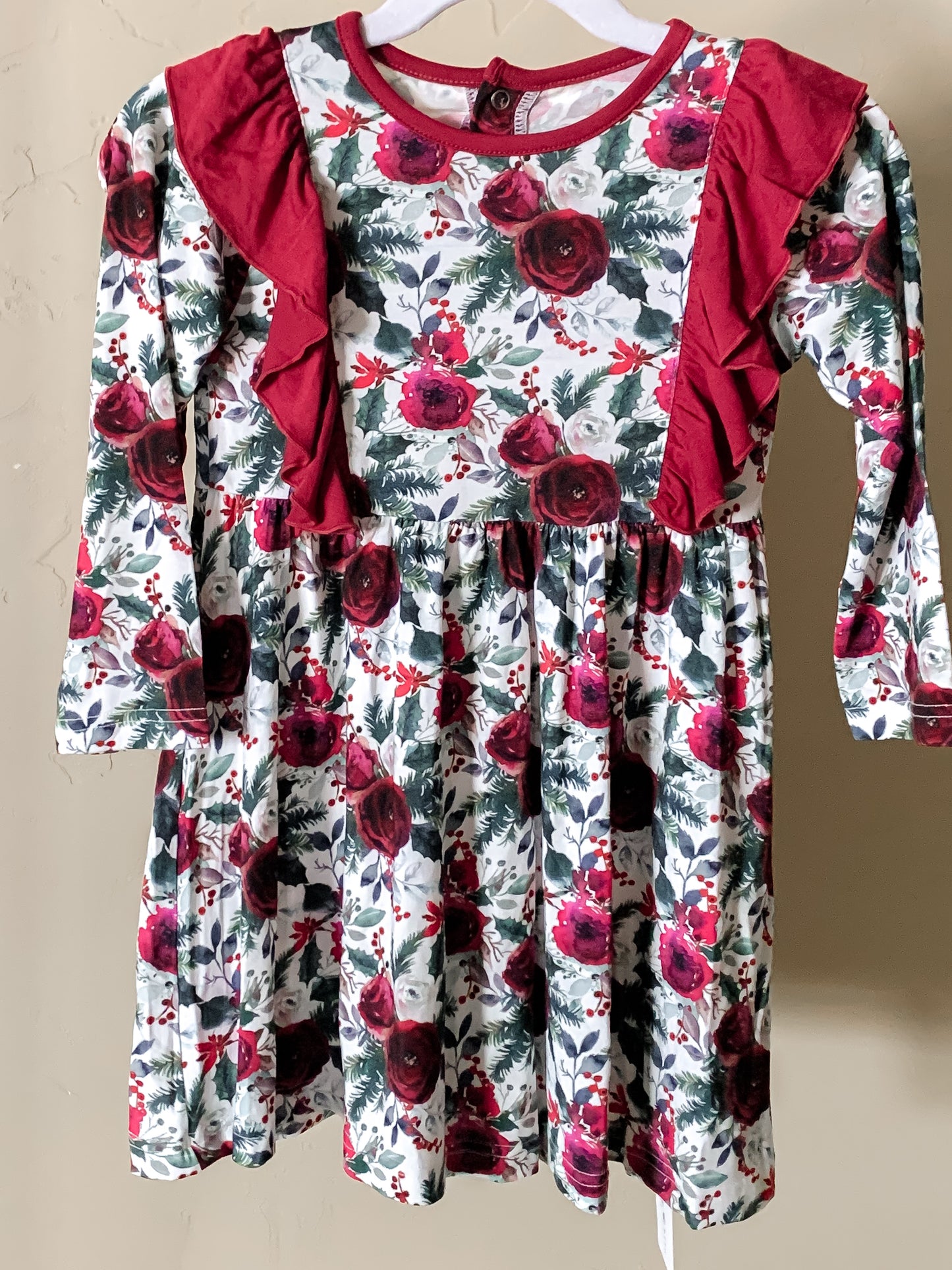 Bamboo Winter Floral Dress