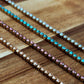 Stainless Steel PVD Tennis Chain – Permanent Jewelry Supplies, Sold by Foot