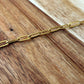 Waterproof Gold Paperclip Chain, 304 Stainless Steel, 4.25 x 11mm Links