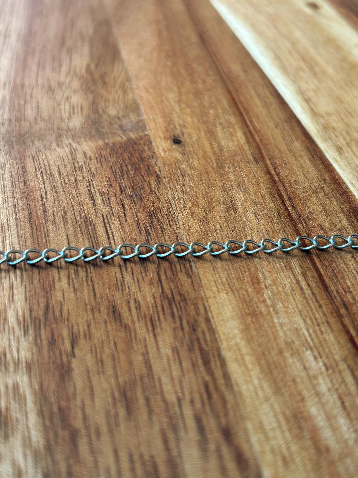 3mm x 4mm Cable Stainless Steel Curb Chain sold by the Foot
