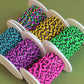 1.5mm PVD Black Neon Rainbow Stainless Steel Enamel Chain by the Foot Waterproof Permanent Jewelry Supply Tarnish Free Chain