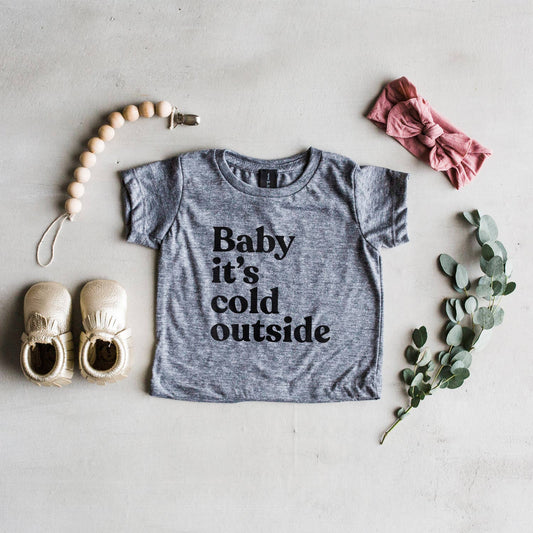 3t Gladfolk - Baby It's Cold Outside Baby Tee